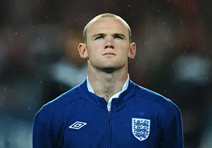 Images Dated 7th September 2010: Wayne Rooney prepares to face Switzerland in a Euro 2012 qualifier