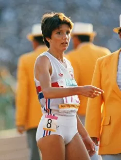 Images Dated 28th March 2011: Wendy Sly at the 1984 Los Angeles Olympics