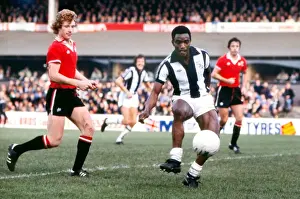 West Broms Laurie Cunningham and Manchester Uniteds Jimmy Nicholl