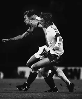 West Hams Billy Jennings and Anderlechts Robbie Rensenbrink - 1976 Cup Winners Cup Final
