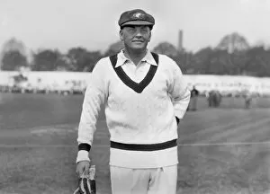 Images Dated 16th April 2013: Bill Woodfull - 1934 Australia Tour of England