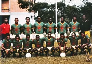 Images Dated 1st April 2009: Zaire Team Group - 1974 World Cup